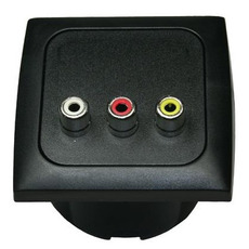 Miniature C-LINE PRISE AUDIO/VIDEO + ENTOURAGE + CABOCHON N° 2 Miniature C-LINE PRISE AUDIO/VIDEO + ENTOURAGE + CABOCHON N° 2