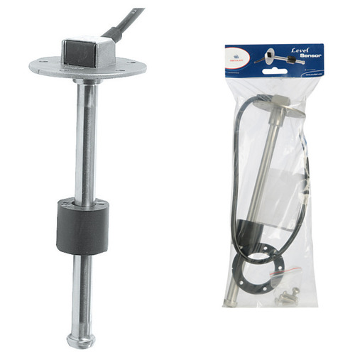 Capteur niveau sonde de réservoir vertical inox 316 10/180 ohm de 15 cm à 120 cm 