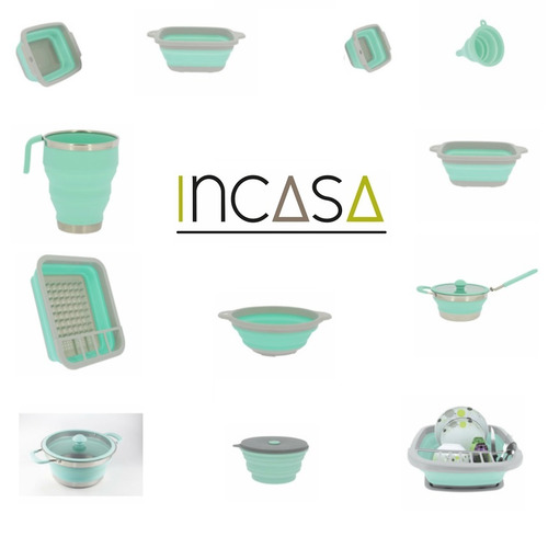 VAISELLE INCASA EN SILICONE RETRACTABLE