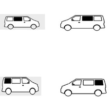 Miniature BAIES POUR VW CADDY MAXI 2021/ FORD TOURNEO CONNECT LONG 2022 - CARBEST N° 1 Miniature BAIES POUR VW CADDY MAXI 2021/ FORD TOURNEO CONNECT LONG 2022 - CARBEST N° 1