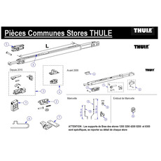 Pièces détachées Communes aux Stores THULE