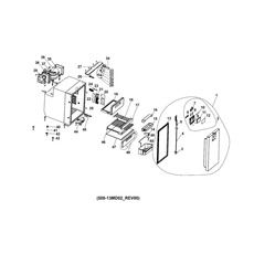 Pièces Détachées pour RÉFRIGÉRATEUR COOLMATIC CRX 50 S - DOMETIC