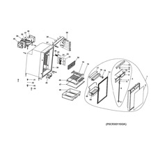 Pièces Détachées pour RÉFRIGÉRATEUR COOLMATIC CRX 110 - DOMETIC