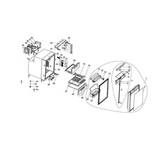 Pièces Détachées pour RÉFRIGÉRATEUR COOLMATIC CRX 65 - DOMETIC