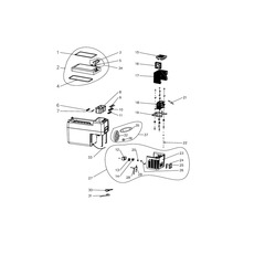 Pièces Détachées pour Glacière à Compression CFF 12 - DOMETIC