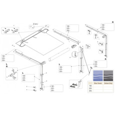 Pièces détachées pour Caravanstore 190-255 Version 2005 FIAMMA