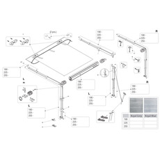 Pièces détachées pour Caravanstore 190-255 Version 2007 FIAMMA