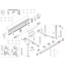 Pièces détachées pour Store F45 S POLAR WHITE 250-450 - FIAMMA