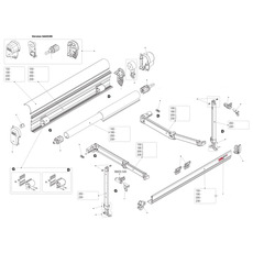 Pièces détachées pour Store F45 S POLAR WHITE 150-230 - FIAMMA