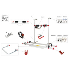 Porte vélos Carry-Bike UL 02093-16 AVANT 2007 - FIAMMA