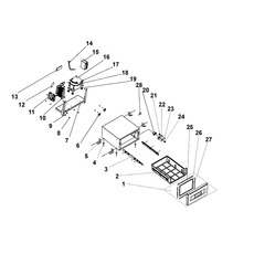 Pièces Détachées pour TIROIR REFRIGERANT A COMPRESSION COOLMATIC CD20 - DOMETIC