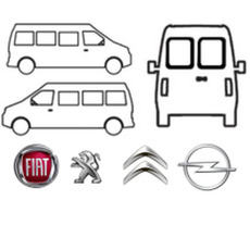 Baies en verre teinté sécurit pour Ducato Boxer Jumper depuis 2007 - Movano depuis 2021 Baies en verre teinté sécurit pour Ducato Boxer Jumper depuis 2007 - Movano depuis 2021