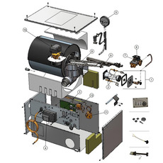 Pièces détachées pour chaudière compact 3000 - ALDE
