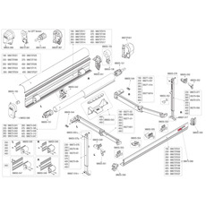 Pièces détachées pour Store F45 S TITANIUM 190-450 - FIAMMA