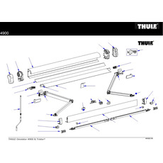 Pièces Détachées pour Store 4900 - THULE