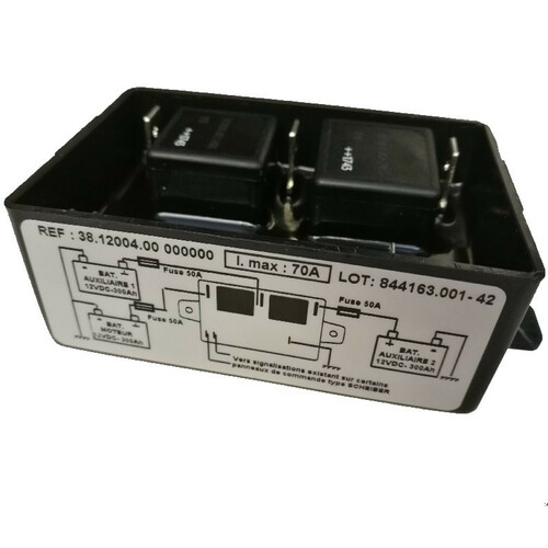 Disjoncteur à batterie Mini 100A  Coupleur-Séparteur de batterie