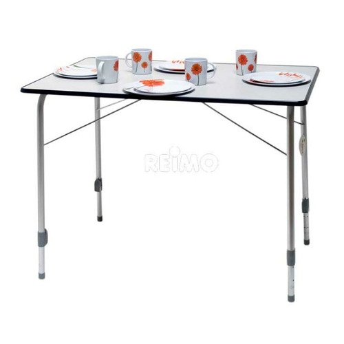  table de camping bergamo 4 deluxe 100 x 68 cm