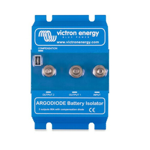 argodiode 80-2ac deux batteries 80a - victron