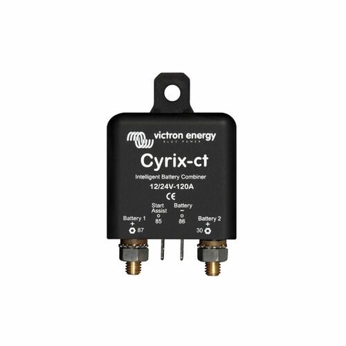cyrix-ct 12/24v-120a battery combiner kit retail - victron