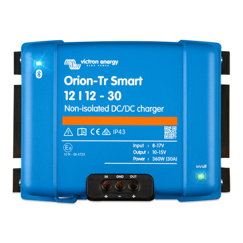 orion-tr smart 12/12-30a (360w) non isolé dc-dc charger - victron