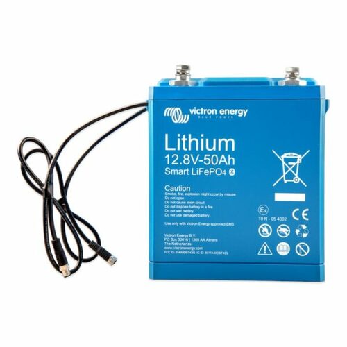 batterie au lithium smart 12.8v 50ah - victron