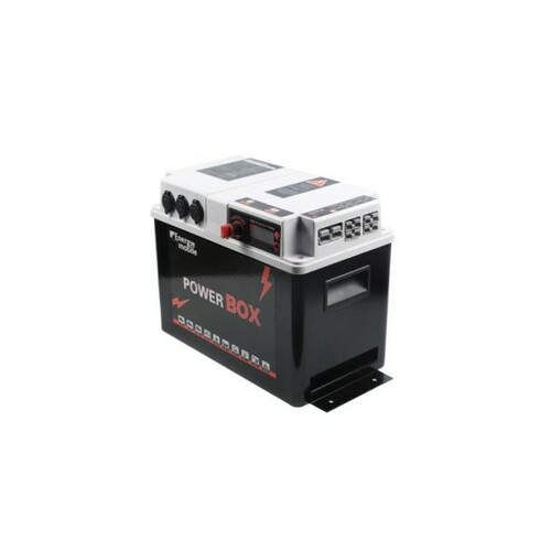 powerbox pro  avec batterie lithium 100 ah -mppt360-avec chargeur / connectiques / fixations-energie mobile