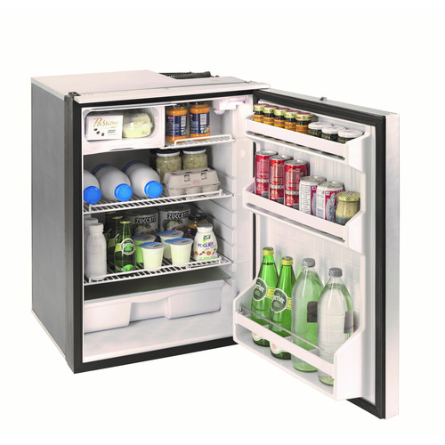 réfrigérateur à compression  cruise 130 12/24volts  elegance line silver (gauche )- indel webasto