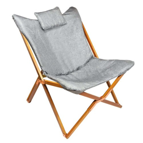 fauteuil aluminium primo gris - midland