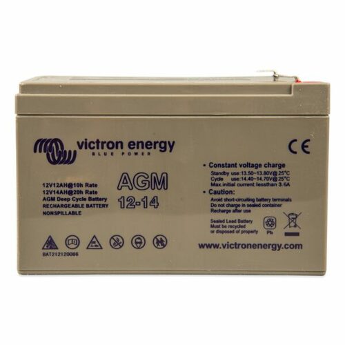 batterie agm 12v 14ah - victron