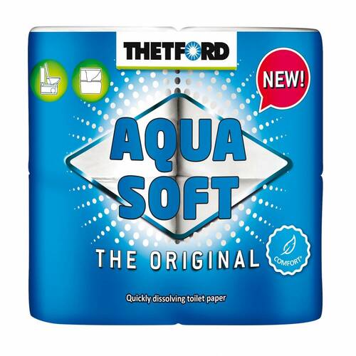 aqua soft new x 4 rouleaux - thetford 